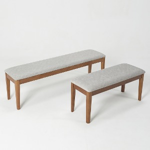 패브릭 카페 디자인 긴의자 2인용 3인용 식탁 벤치 의자